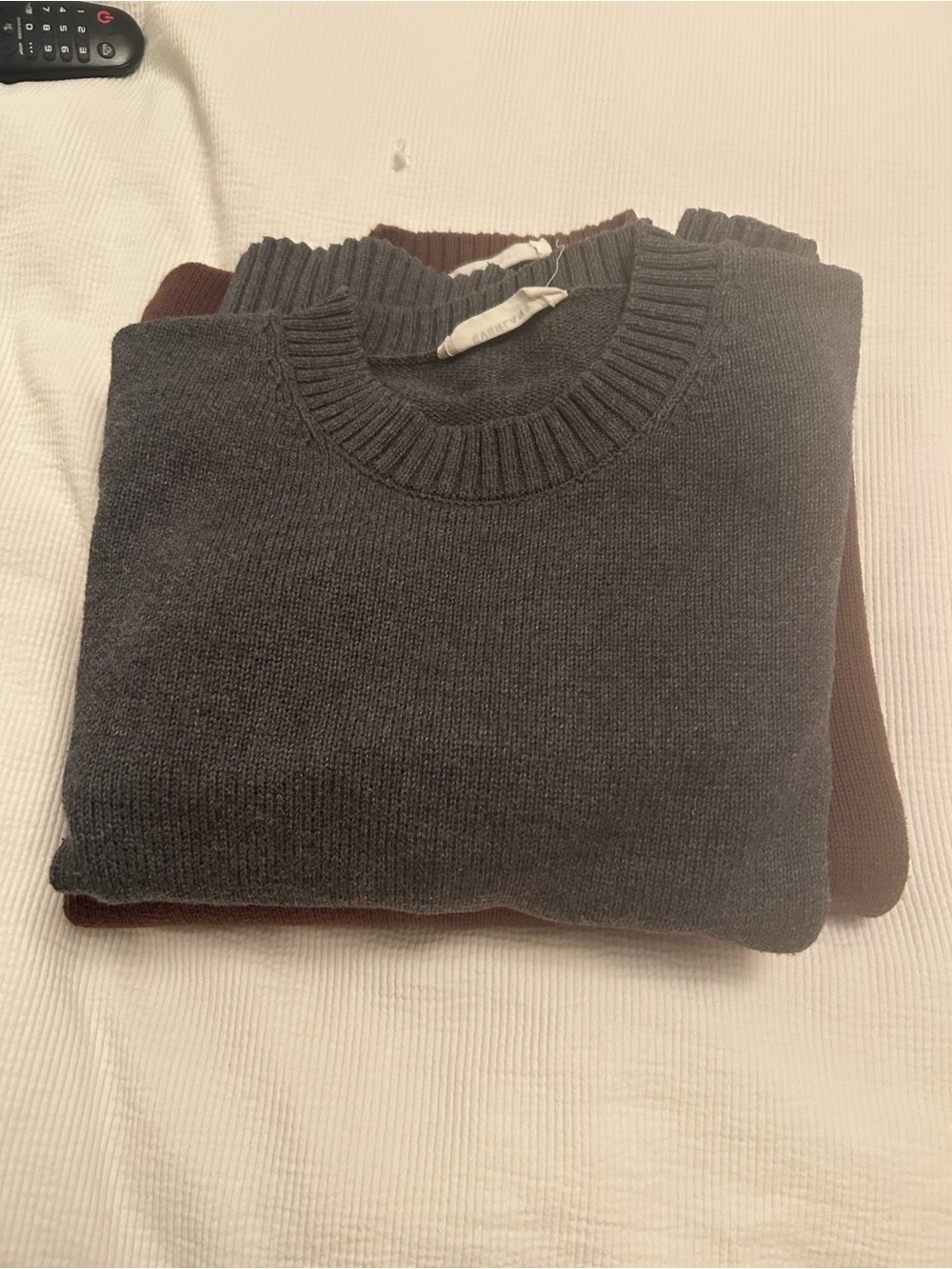 Everlane Women's Crewneck Sweater - Charcoal Gray
